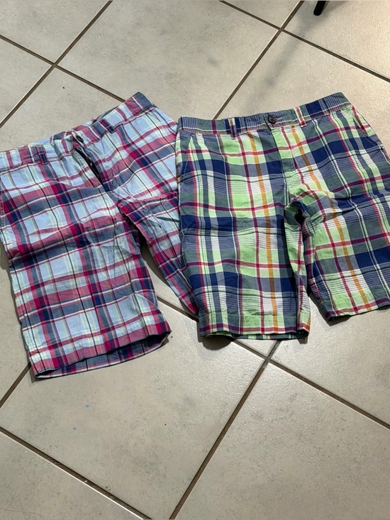 Polo Ralph Lauren Other - Polo Ralph Lauren Kids Boys Plaid Casual Summer Shorts Duo Multi-Color size 14